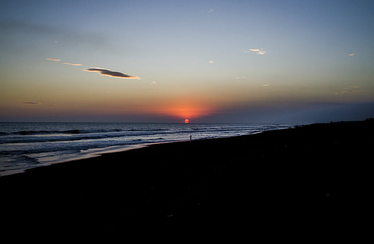pláž, východ slunce, Fotografie, Příroda, krajina, pobřeží, pobřeží