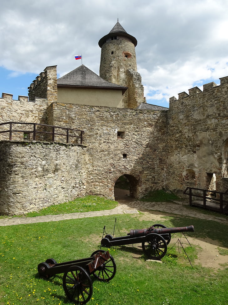 Château, Slovaquie, Ľubovňa, le château fort de spiš, le Musée, monument