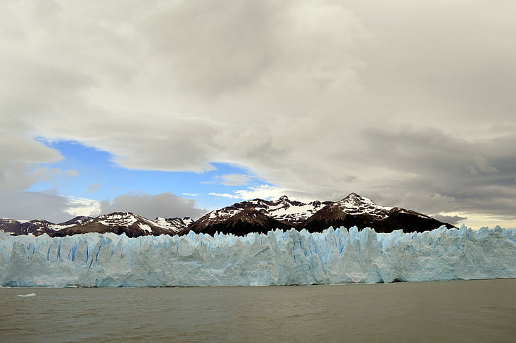 Patagónia, gleccserek, jég, természet, hó, hegyi, Antarktisz