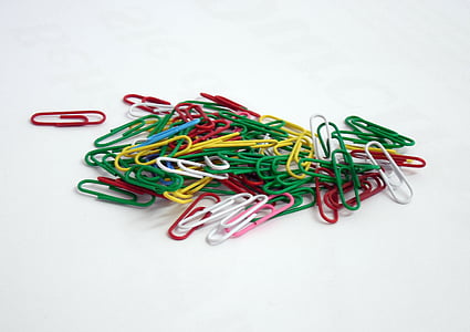 paperclip, clip, office, office accessories, stationery, business, clamp