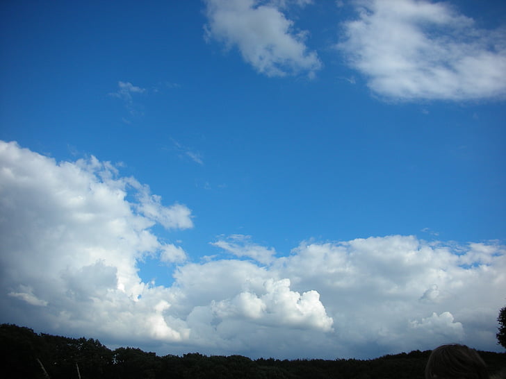 hemel, wolken, blauw, natuur, buitenshuis, Cloud - sky, scenics