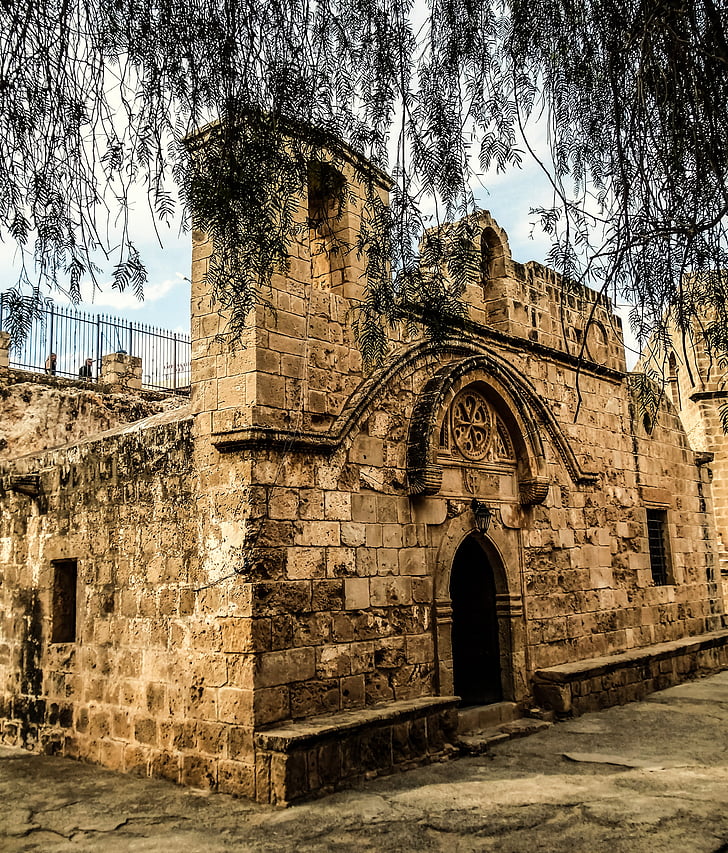 Kypr, Ayia napa, klášter, středověké