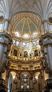 Granada katedralen, katedralen i inkarnasjon, katedralen, Granada, Andalusia, kirke