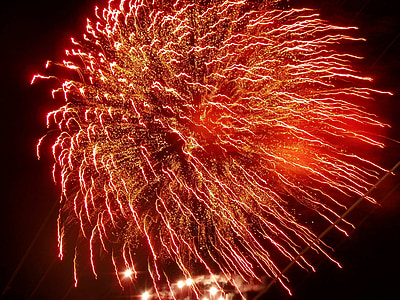 focuri de artificii, sărbătoare, racheta