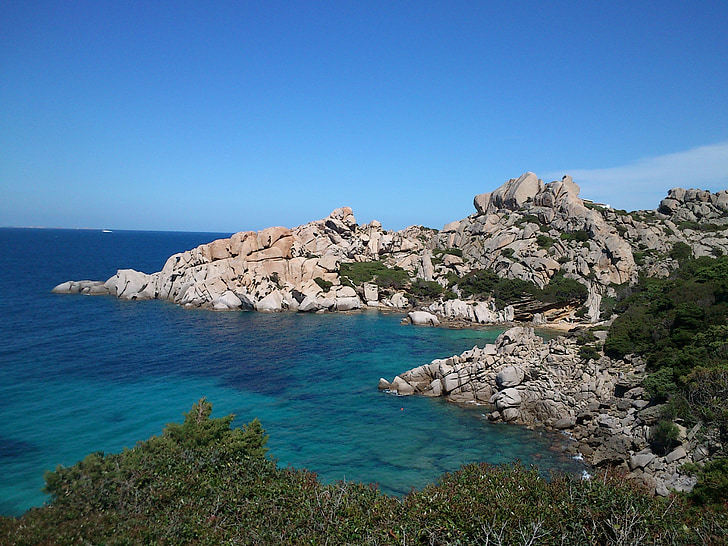 Sardinia, Pulau, liburan, musim panas, Mediterania, Pantai