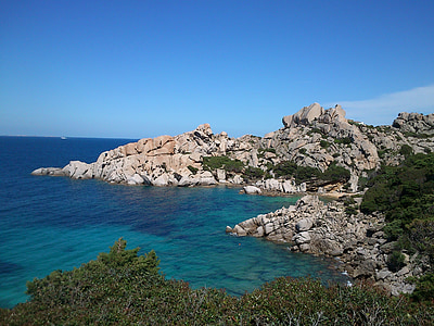Sardinija, sala, atostogų, vasaros, Viduržemio jūros, pakrantė