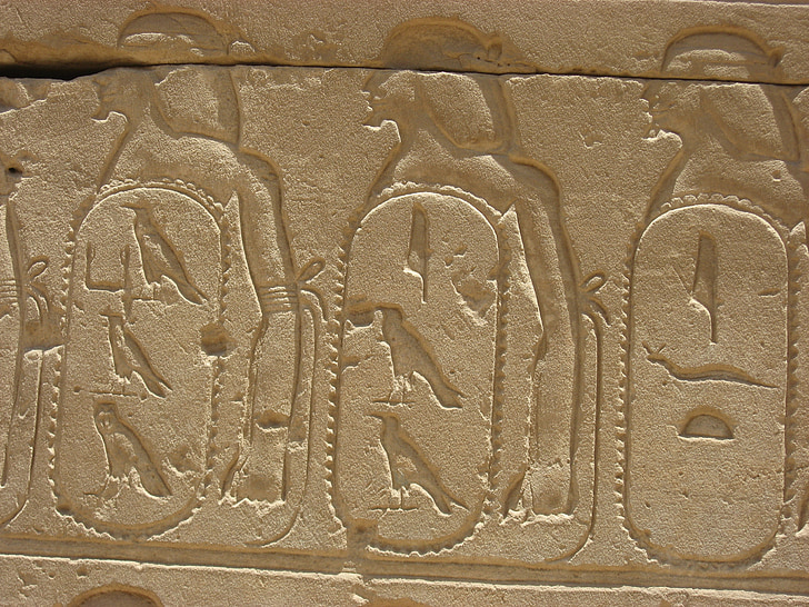 Mısır, Luxor, Karnak Tapınağı, hiyeroglif, Antik, medeniyet, Nil