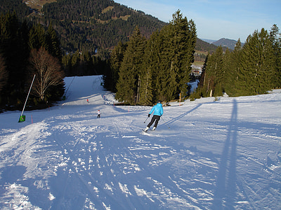 Ski run, khu trượt tuyết, Trượt tuyết, Trượt tuyết, Trượt tuyết núi cao, Alpine ski, Ski