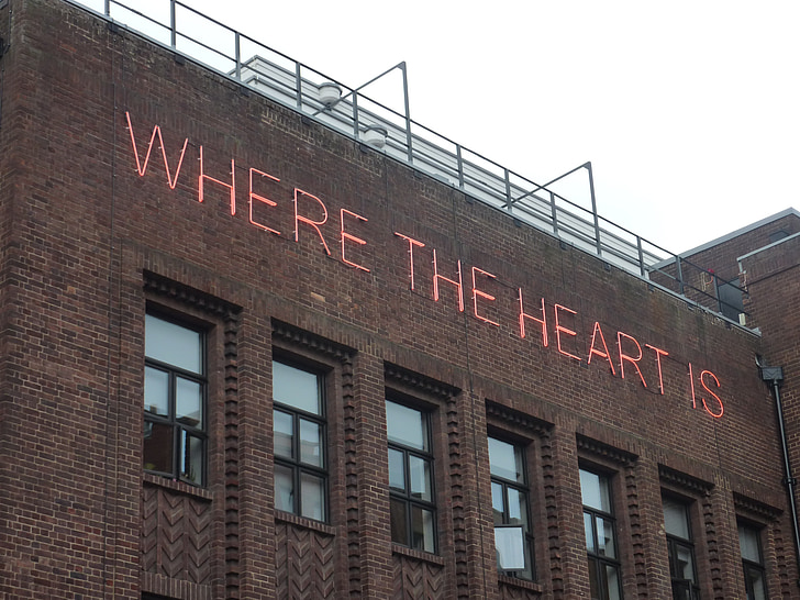 südame, City, hoone, arhitektuur, tööstus, Art