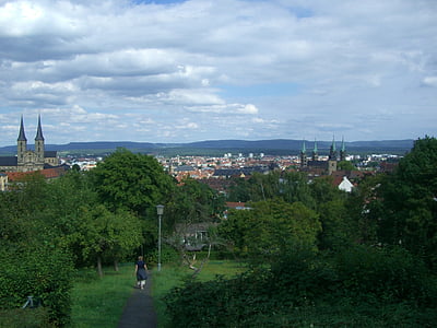 Bamberg, stad, gezichtspunt, Dom