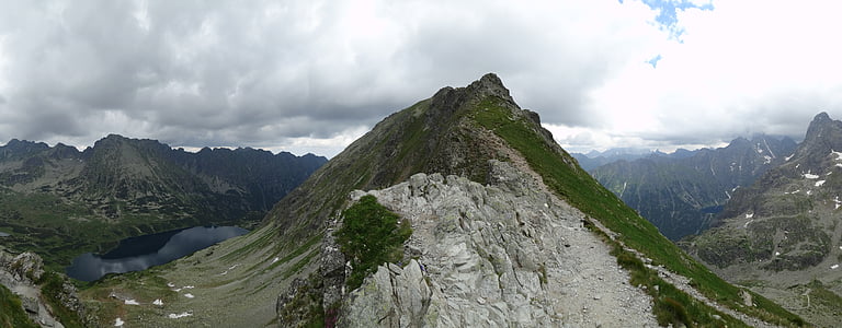 Tatry, Munţii, Panorama, Tatra înaltă, Polonia, Parcul Naţional, munte