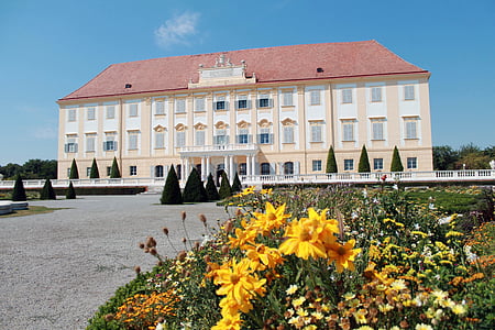 slott, Hof, Niederösterreich, arkitektur, Villa