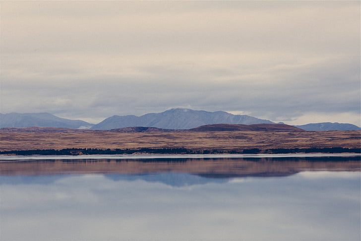 krajine, fotografija, telo, vode, gore, dnevno, jezero