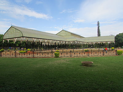 glass house, lal bagh, bangalore, india