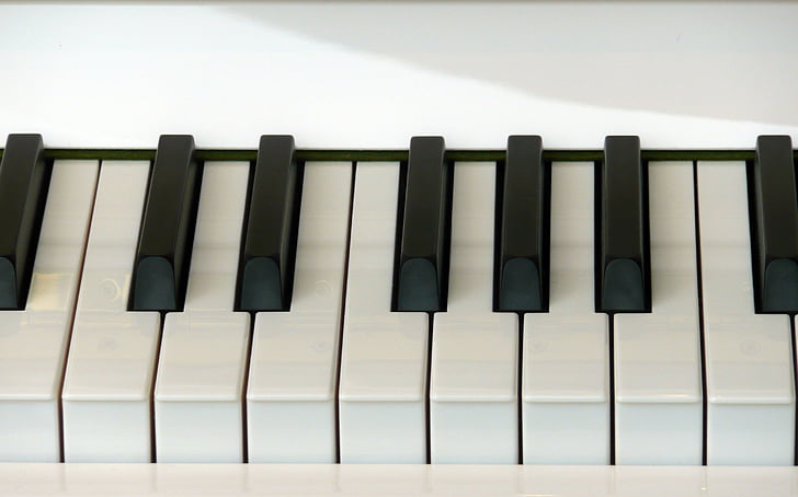 klaver, klaver keyboard, musik, spille, instrument, musikinstrument, lyd