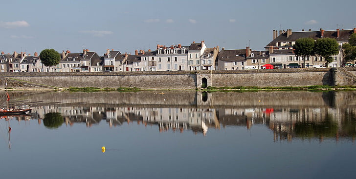 Blois, Pays de la Loire, Frankrijk, Europa, landschap, stadsgezicht, Toerisme
