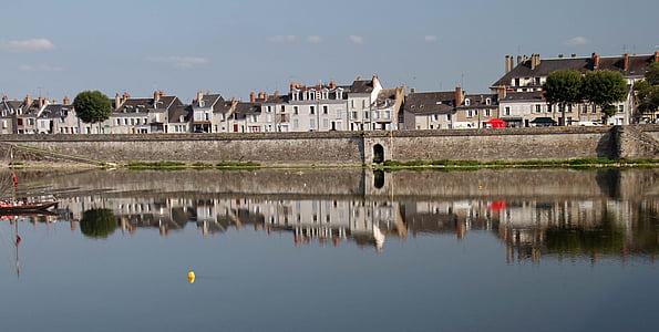 Blois, Loiren laakso, Ranska, Euroopan, maisema, Kaupunkikuva, Matkailu