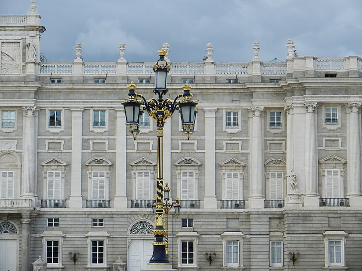 arkitektur, Madrid, Spanien, Royal palace