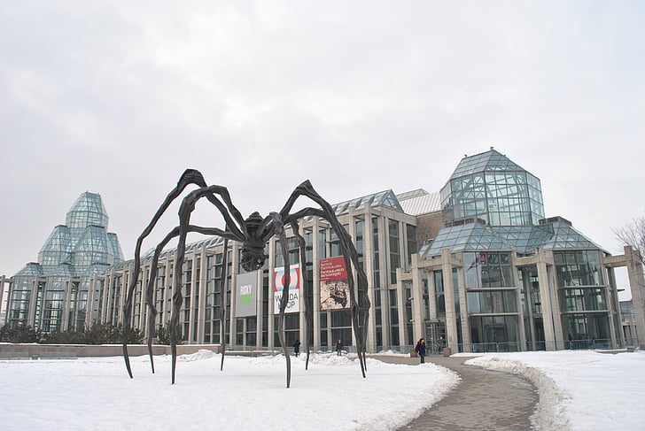 Kanada, Ottawa, umetnostna galerija, stavbe, razstava, mojstrovine