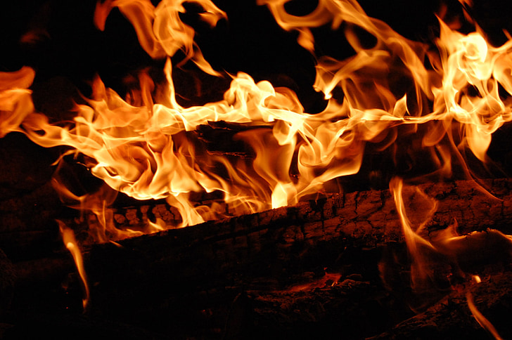brann, atmosfære, Hot