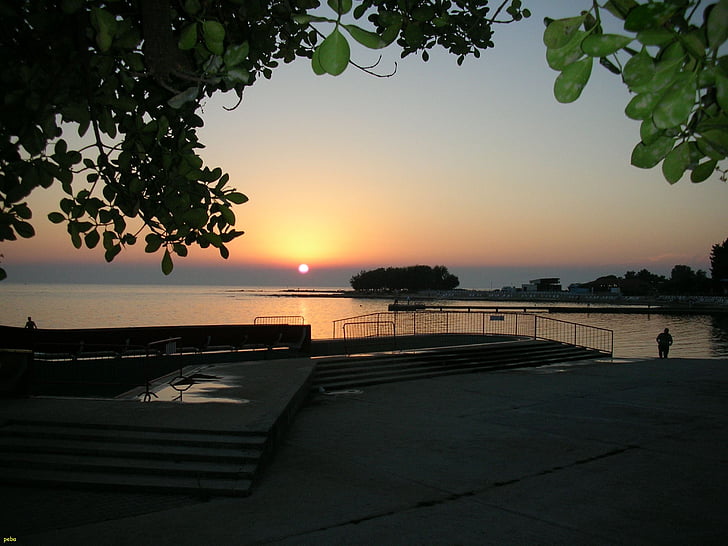 tramonto, Umago, Katoro