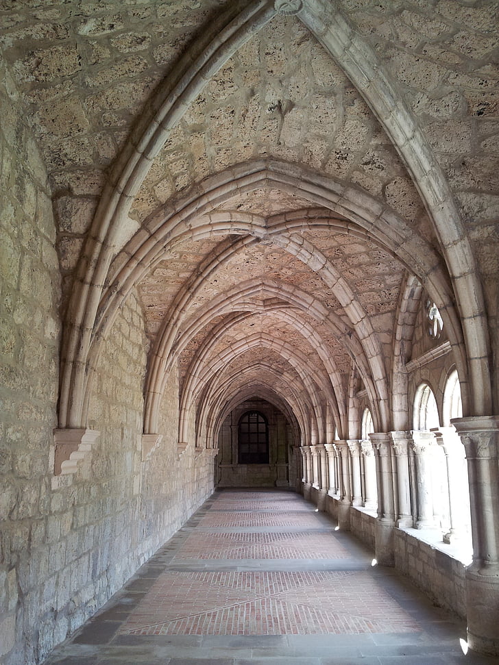 monastery, arches, church