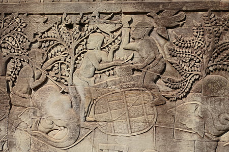 Камбоджа, Ангкор, Азия, Храмовый комплекс, История, Байона, Храм