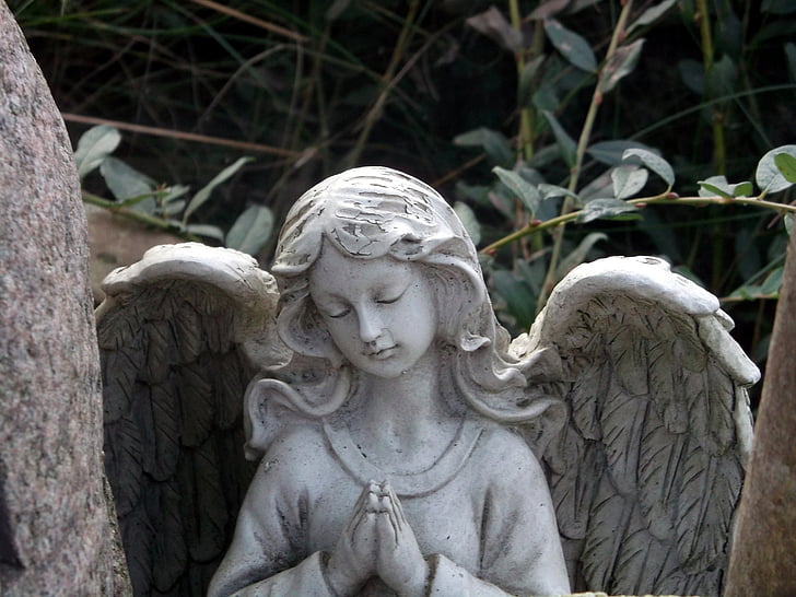 Angel, vera, pokopališče, Upam, da, Slika, kiparstvo, Kip