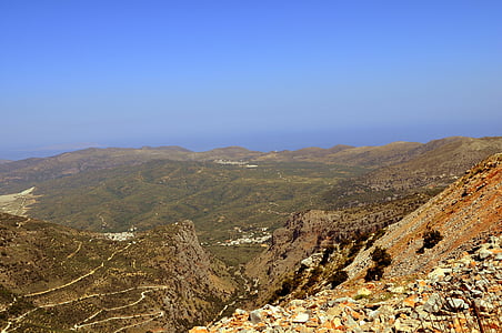 Grécia, paisagens, Creta