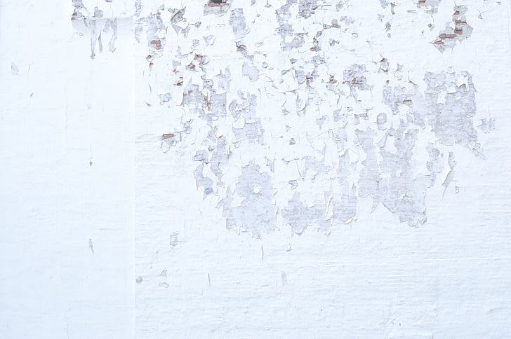 wall, paint, white, chipped, old, backgrounds, wall - Building Feature