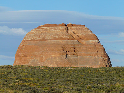 nurusse, sivu, Arizona, Coconinon, Yhdysvallat, Mountain, hiekka kivi
