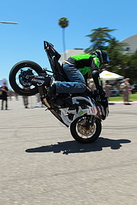 motorcykel, stunt, hoppe, motocross, stil, FMX, dommere