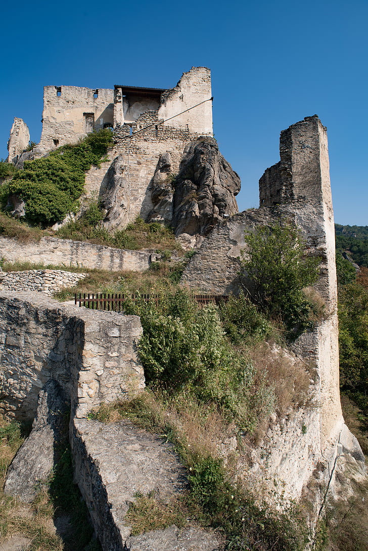 Ruine, alt, Trennen, verfallene, Architektur, historisch, Dürnstein