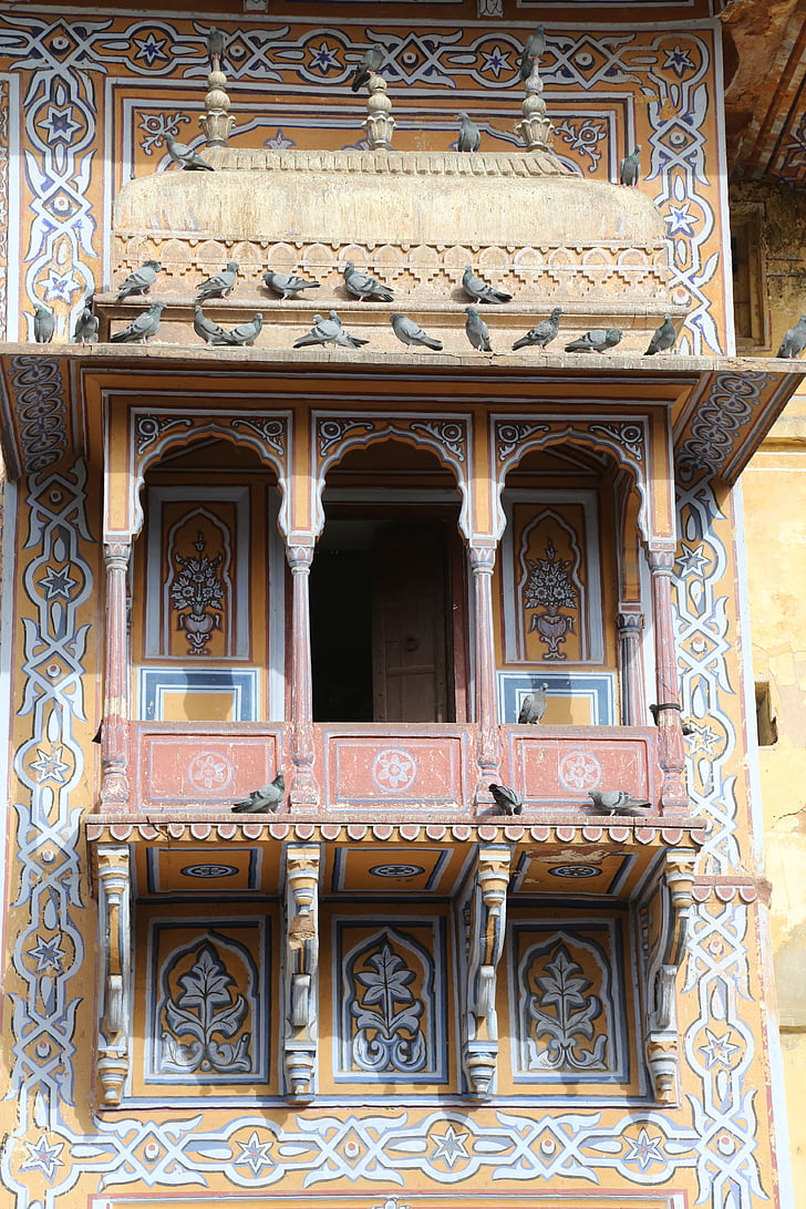 Jaipur, Rajasthan, City palace, Indien, rejse, Palace, arkitektur