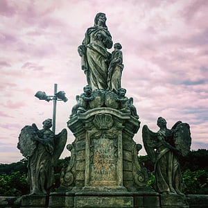 statue de, sculpture, religion, Pierre, architecture, histoire, religieux