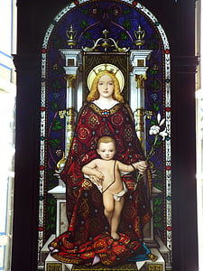 Madonna, Maria, mère de Dieu, Sainte maria, chrétienne, statue de, Vierge Marie