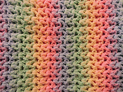 cobertor, bebê, Ombre, crochê, arco-íris, gradiente, confecção de malhas