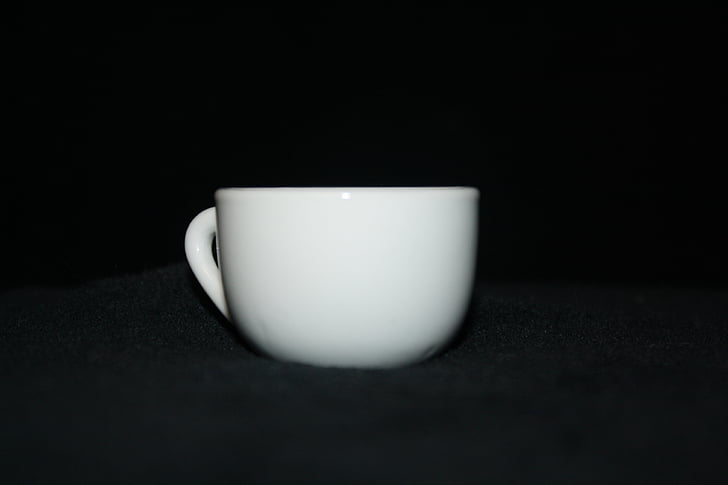 tee, Cup, valkoinen