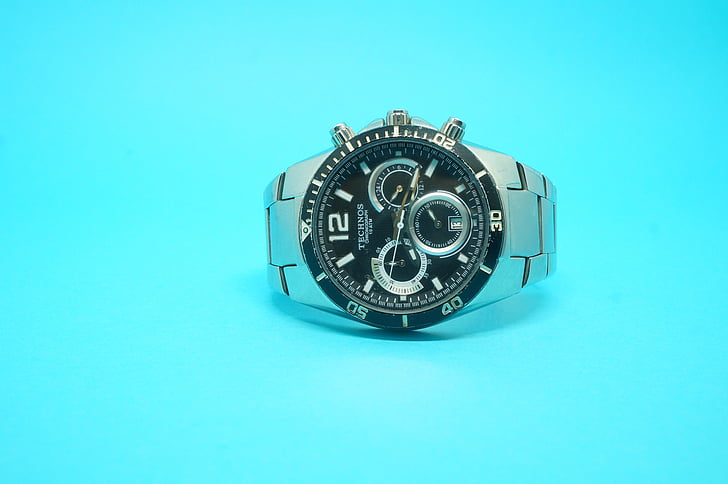 watch, hours, silver