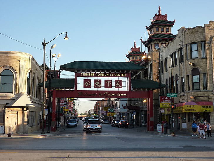 barrio chino, Estados Unidos, Estados Unidos, Illinois