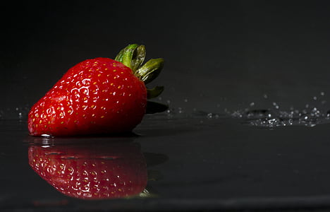 strawberry, fruit, red, fresón, food, sweet, red fruit