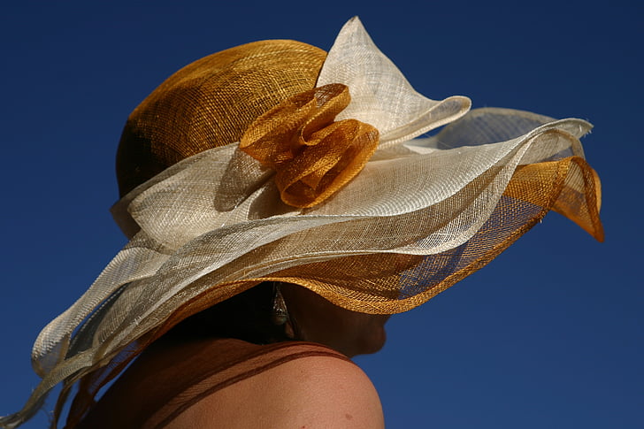 hoed, mode, vrouw, vrouw, zomer, vakantie, levensstijl