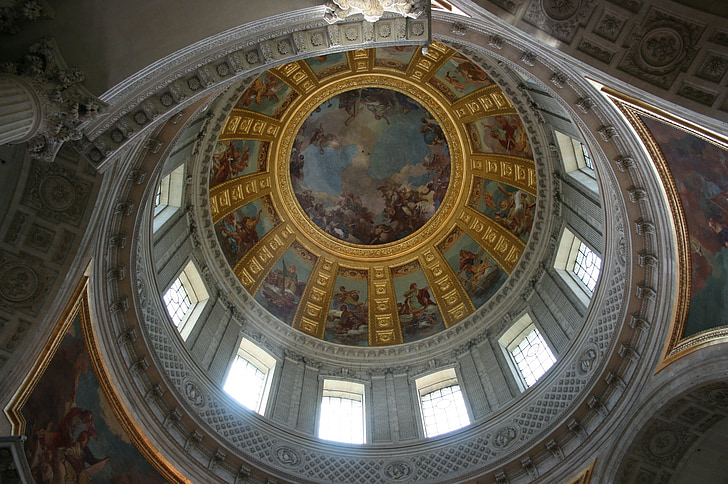 Dome, Invalides, Paris, Tomb av napoleon