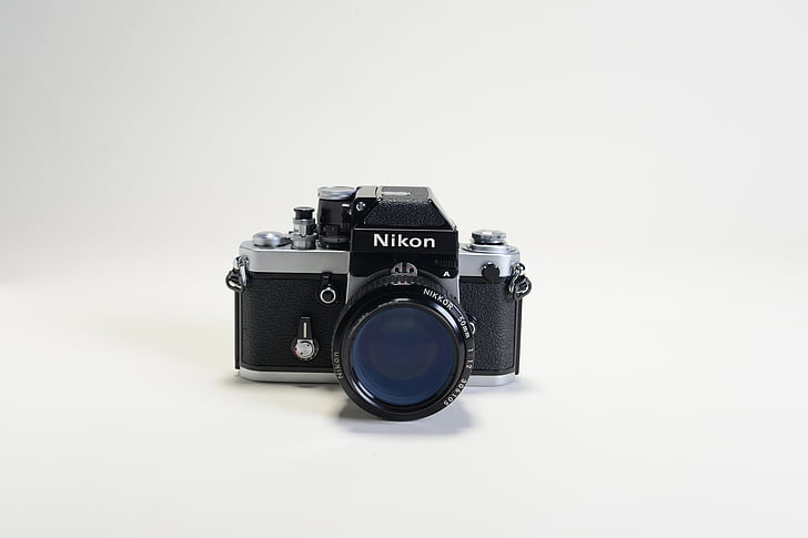 Vintage, antiikin, kamera, kamera, Nikon