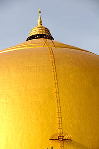 돔, 탑, 사원, 아시아, 미얀마, 불교, 버마