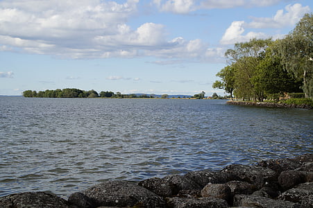 ヴェッテルン湖, 湖, リンシェーピング, スウェーデン, 水, 残りの部分, サイレント