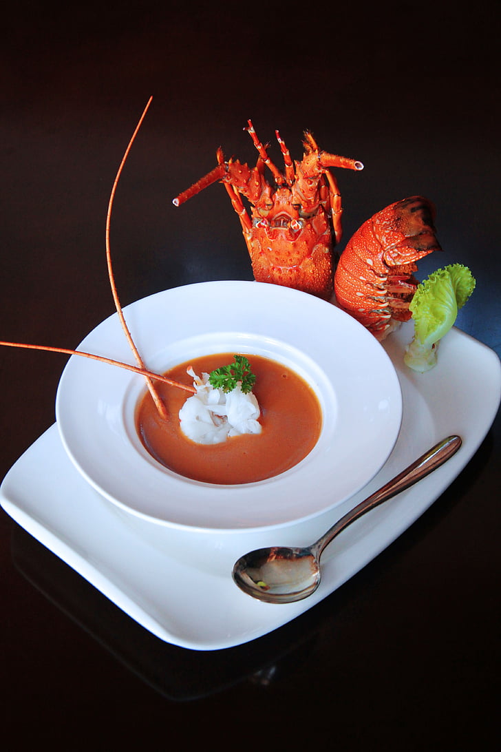lobster soup, western, catering, hotel, food, gourmet, soup