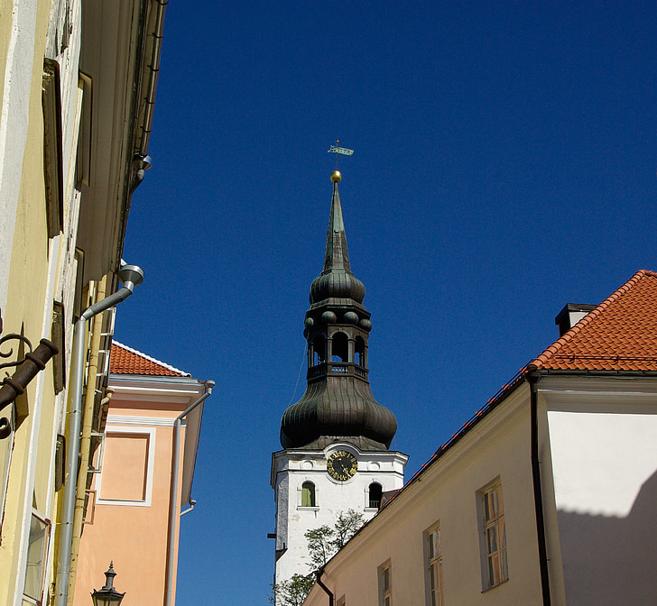 Estonsko, Tallinn, kostel, báně, Architektura, Evropa, Historie