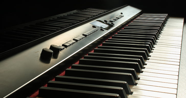 klavír, klíče, Hudba, hudební nástroj, Piano key, klíč, zvuk