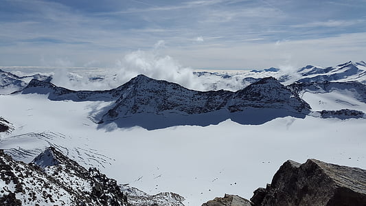 Ortlergruppe, Berge, Alpine, Alpen-panorama, Panorama, Gipfeltreffen, in Südtirol